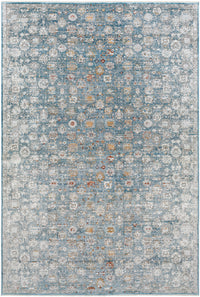 Surya Isfahan Isf-2307 Gray, Dark Blue, White, Black, Amber, Olive Area Rug