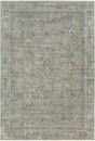Surya Isfahan Isf-2308 Olive, Gray, Black, Dark Blue, White, Rust Rug.
