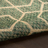 Nourison Horizon Indoor/Outdoor HOZ01 Green Contemporary Area Rugs