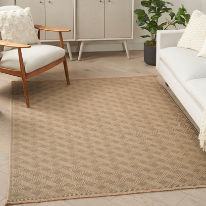 Nourison Washable Jute Wsj02 Natural Area Rug