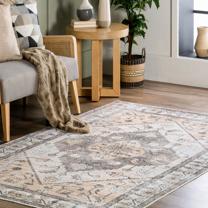 Nuloom Autumn Vintage Svmn13A Gray Area Rug