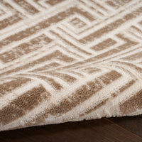 Nourison Serenity Home Srh04 Mocha Ivory Area Rug