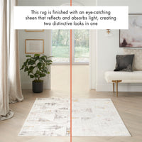 Nourison Glitz Glz04 Ivory/Multi Area Rug