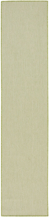 Nourison Courtyard Cou01 Ivory Green Rugs