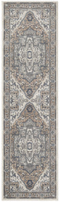 Nourison Quarry QUA18 Machine Made Ivory, Taupe Rug