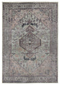 Jaipur Abbott By Label J Abbott Vin04 Green/Dark Brown Rug.