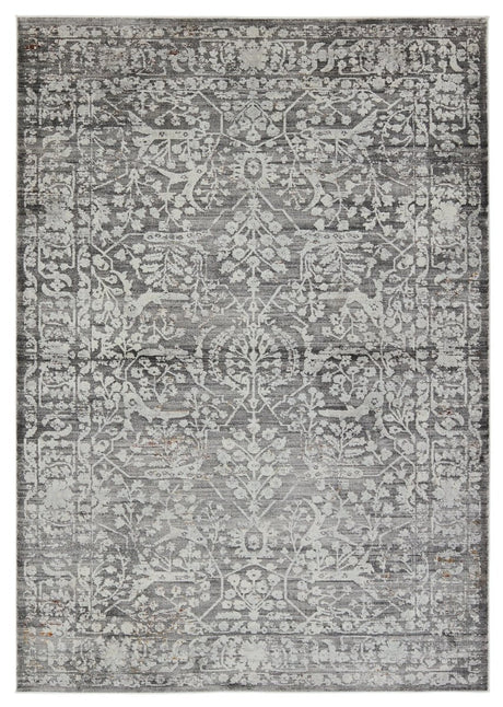 Jaipur Acadia Elvira Acd08 Gray/Cream Rug.