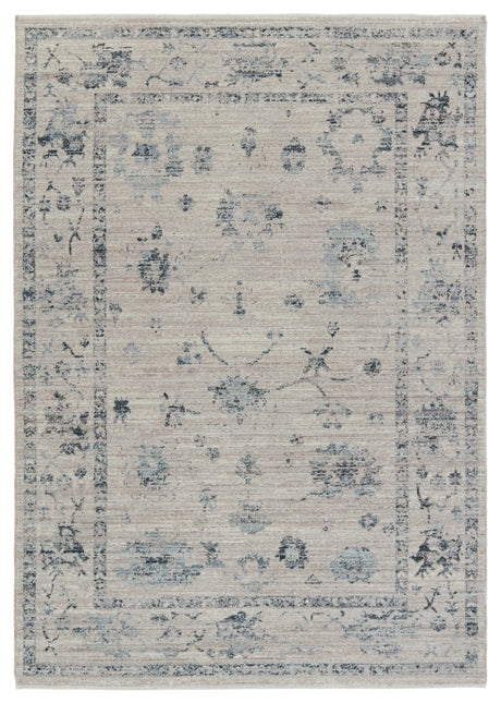 Jaipur Adelaide By Label J Adelaide Lei01 Blue/Gray Rug.