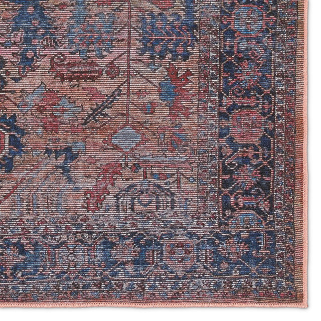Jaipur Ainsworth By Label J Ainsworth Vin08 Blue/Pink Rug.