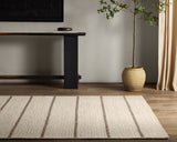 Jaipur Almeda By Label J Almeda Bav02 Cream/Dark Gray Rug.