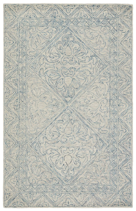 Jaipur Almira Carmen Alr01 Blue/Light Gray Rugs.