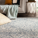 Jaipur Almira Carmen Alr01 Blue/Light Gray Rugs.