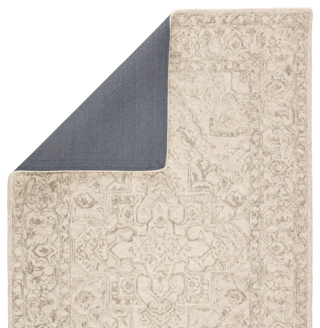 Jaipur Almira Lena Alr03 Light Gray/Cream Rugs.