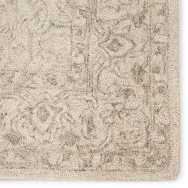 Jaipur Almira Lena Alr03 Light Gray/Cream Rugs.