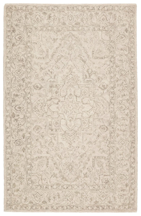 Jaipur Almira Lena Alr03 Light Gray/Cream Rugs.