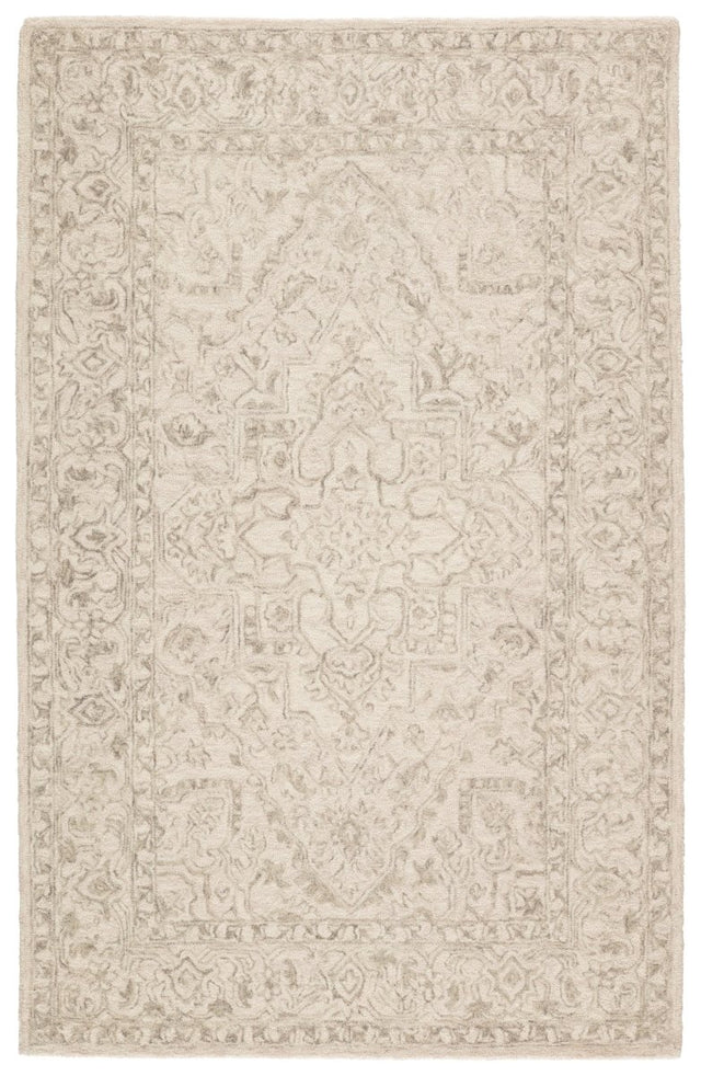 Jaipur Almira Lena Alr03 Light Gray/Cream Rugs.