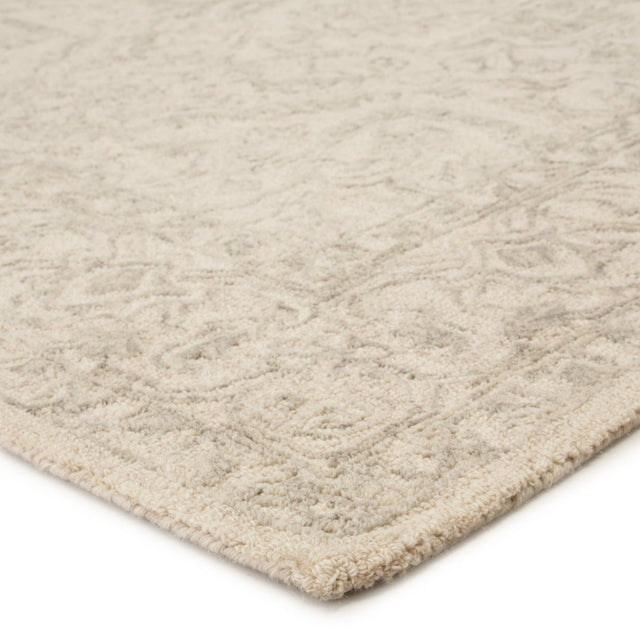 Jaipur Almira Lena Alr03 Light Gray/Cream Rugs.