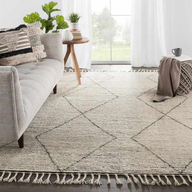 Jaipur Alpine Ammil Alp03 Cream/Black Rugs.