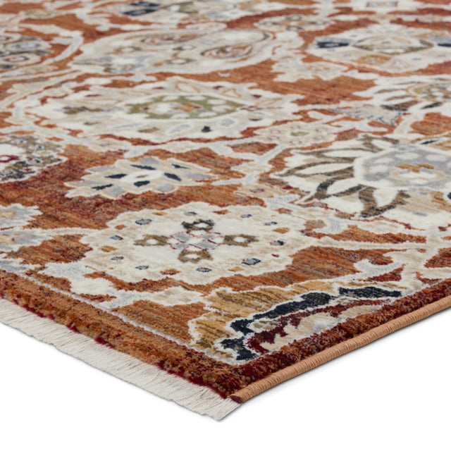 Jaipur Althea By Label J Althea Zfa22 Orange/Cream Rug.