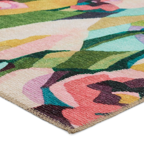 Jaipur Amicia By Label J Amicia Ibs02 Multicolor/Pink Rug.