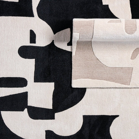 Jaipur Anthem Noverre Ant01 Black Rug.