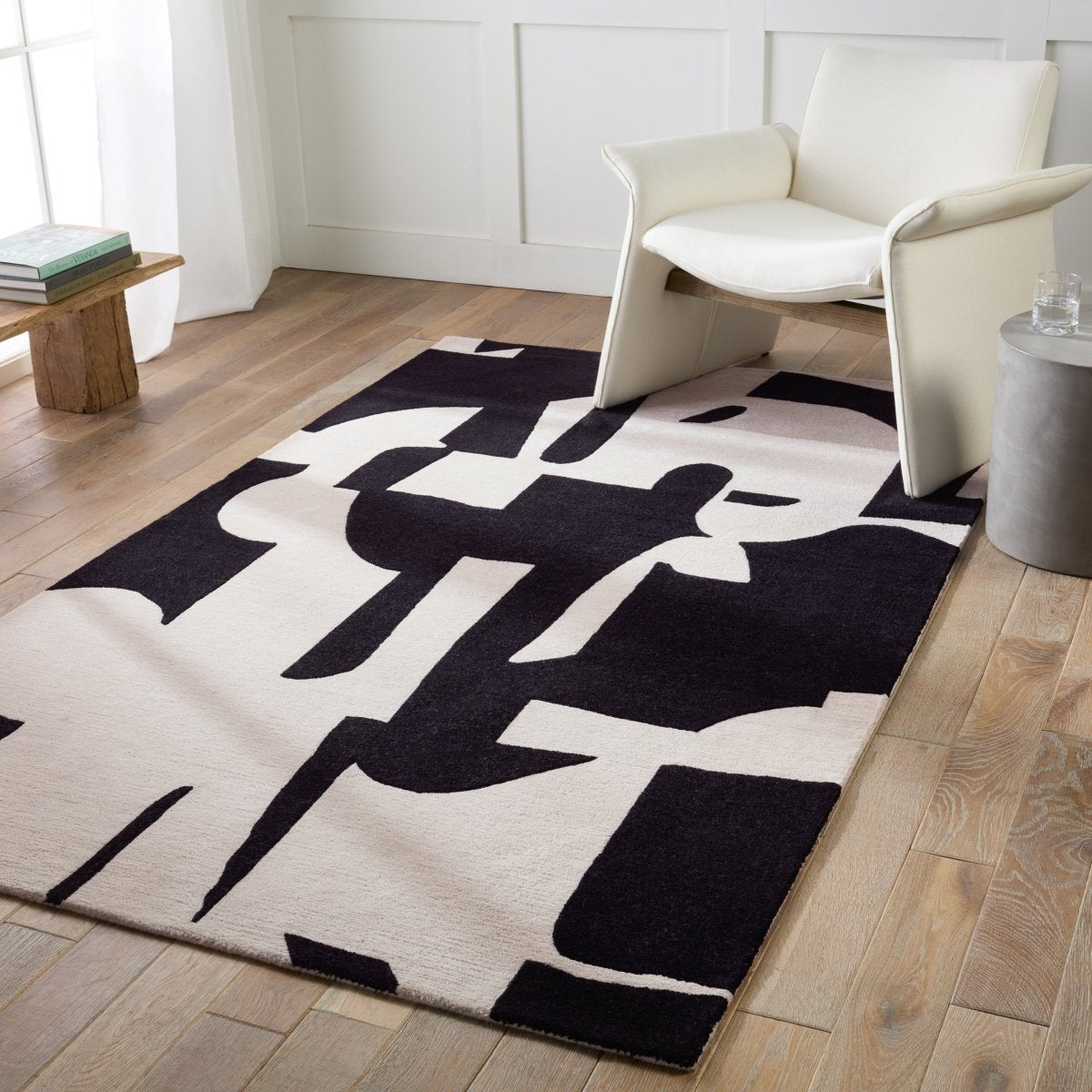 Jaipur Anthem Noverre Ant01 Black Rug.