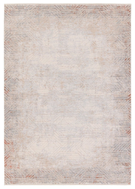 Jaipur Aries Venture Ari01 Tan/Gray Rug.