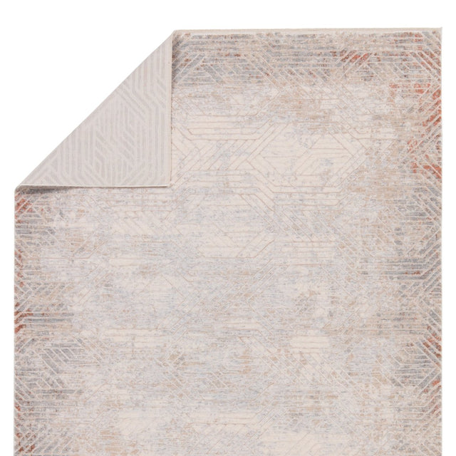 Jaipur Aries Venture Ari01 Tan/Gray Rug.