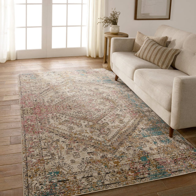 Jaipur Armeria By Label J Armeria Swo19 Multicolor/Ivory Rug.