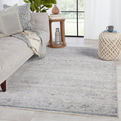 Jaipur Ballad Evolet Bla06 Blue/Gray Rugs.