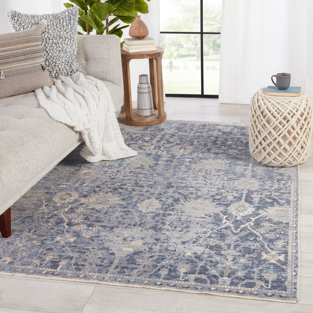 Jaipur Ballad Seraph Bla08 Blue/Gray Rugs.