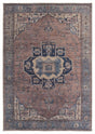 Jaipur Barrymore By Label J Barrymore Vin05 Blue/Dark Brown Rug.