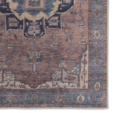 Jaipur Barrymore By Label J Barrymore Vin05 Blue/Dark Brown Rug.