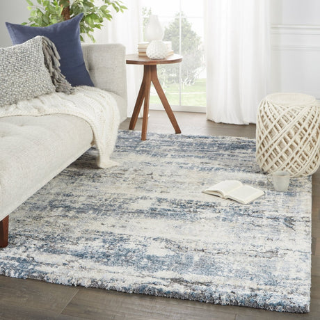 Jaipur Benton By Label J Benton Frr01 Blue/Gray Rug.