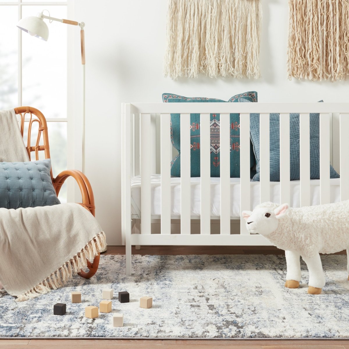 Jaipur Benton By Label J Benton Frr01 Blue/Gray Rug.