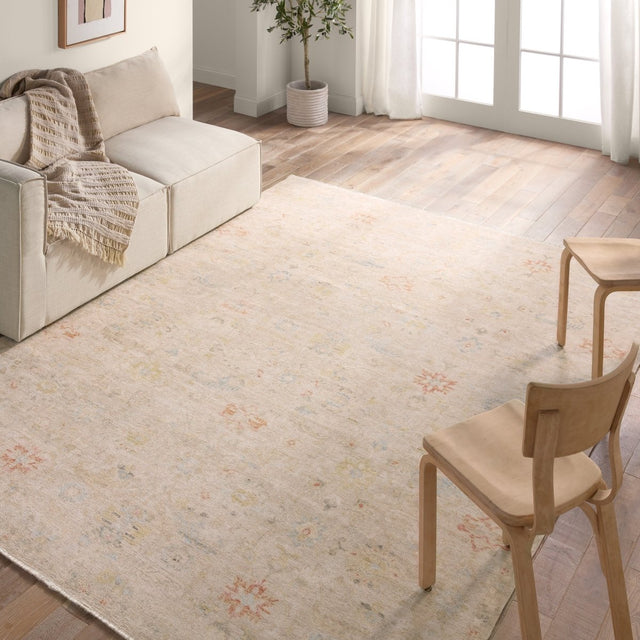 Jaipur Boheme Aaina Boh30 Cream/Blue Rug.