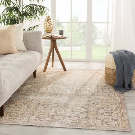 Jaipur Boheme Atkins Boh13 Gold/Green Rugs.
