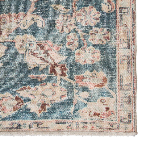 Jaipur Boheme Bardia Boh08 Dark Teal/Rust Rugs.