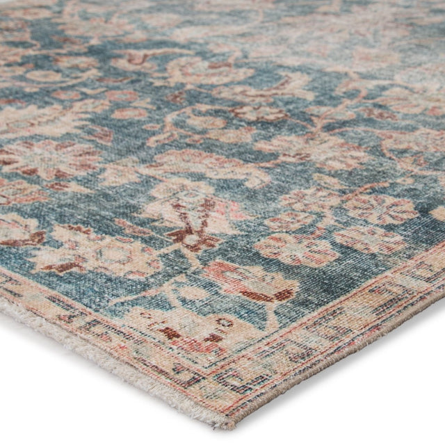 Jaipur Boheme Bardia Boh08 Dark Teal/Rust Rugs.