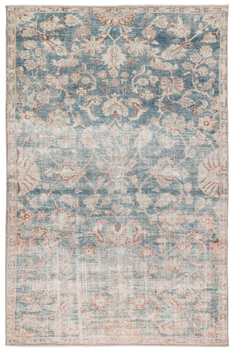 Jaipur Boheme Bardia Boh08 Dark Teal/Rust Rugs.