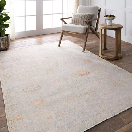 Jaipur Boheme Doire Boh28 Light Blue/Cream Rug.