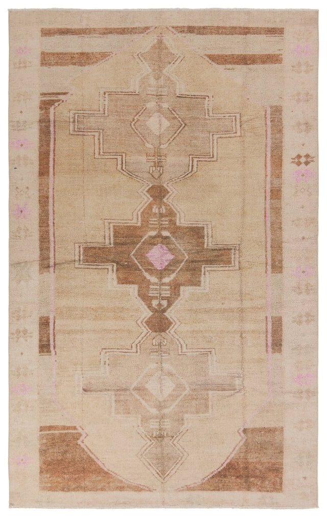 Jaipur Boheme Parian Boh29 Tan/Pink Rug.