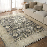 Jaipur Boheme Pia Boh24 Navy/Cream Rug.