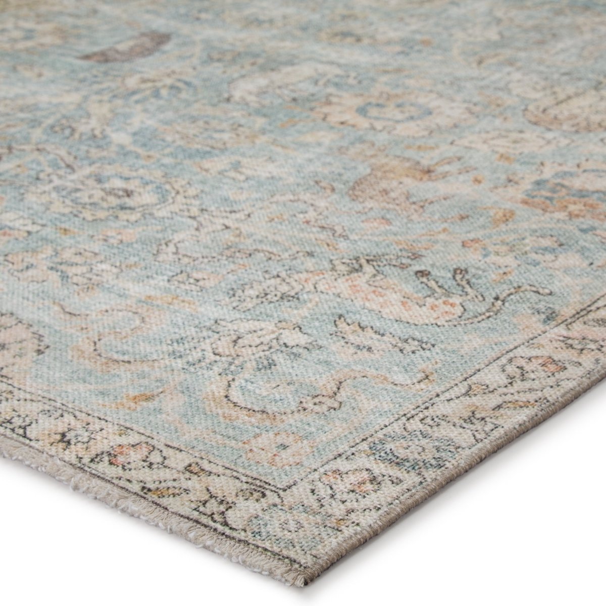 Jaipur Boheme Stag Boh17 Teal/Gold Rugs.