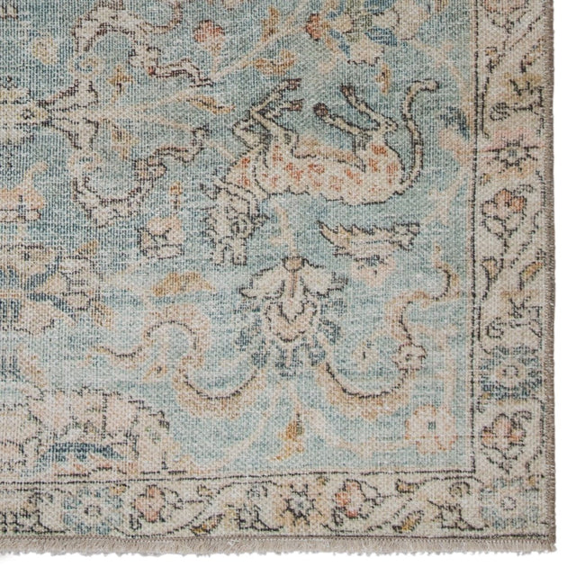 Jaipur Boheme Stag Boh17 Teal/Gold Rugs.