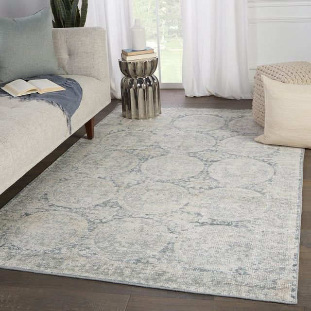 Jaipur Brentwood By Barclay Butera Crescent Bbb04 Blue/Gray Rugs.