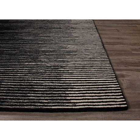 Jaipur Bristol By Rug Republic Tabo Bri21 Caviar / Antique White Rugs.