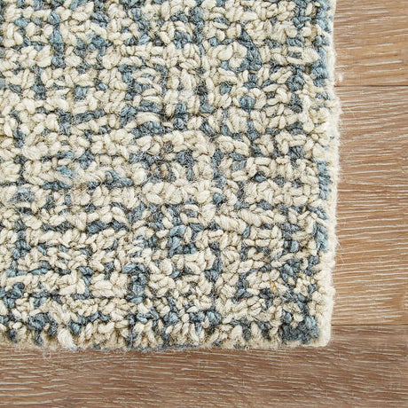 Jaipur Britta Oland Brt03 White Ice / Blue Print Rugs.