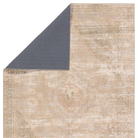 Jaipur Cadent By Label J Cadent Eda03 Tan/Green Rug.