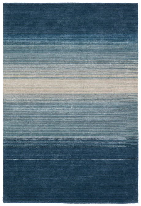 Jaipur Cambrian Prelude Cmn02 Blue/Cream Rug.